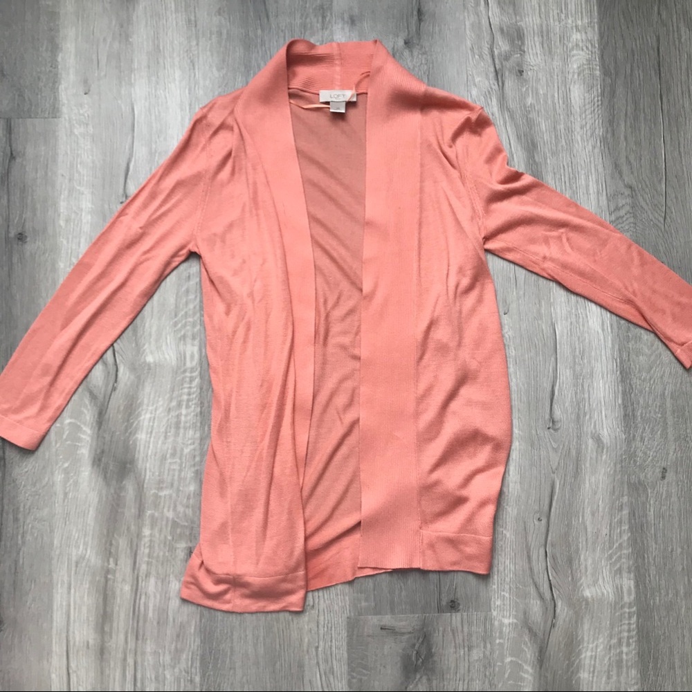 Sunset Orange Cardigan